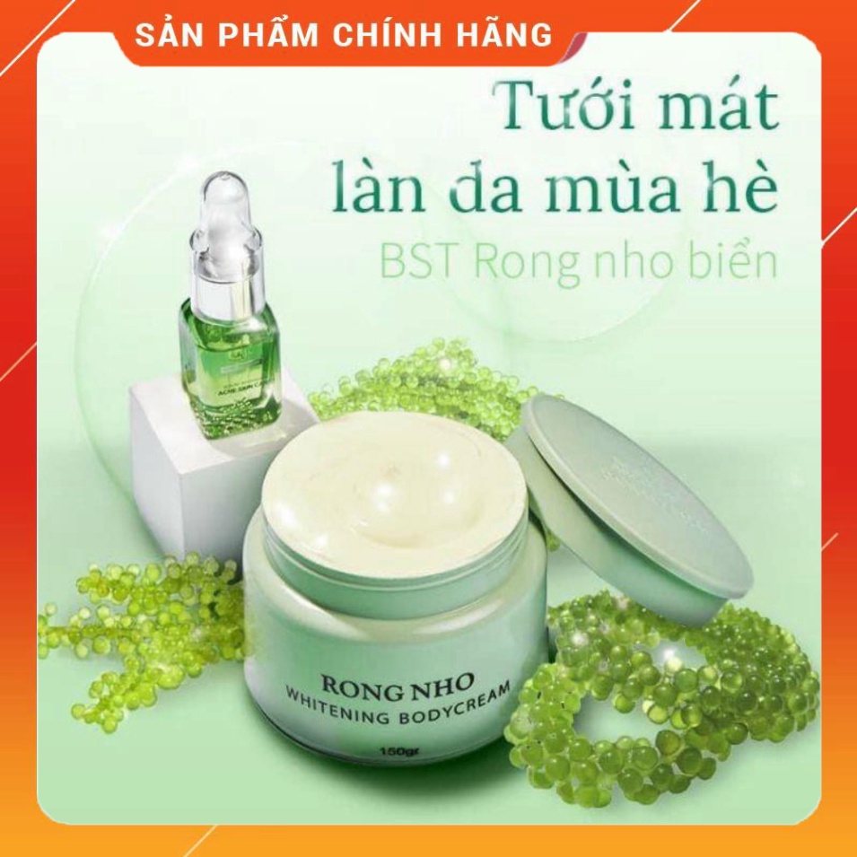 Body Rong Nho Tặng Serum Dưỡng Trắng