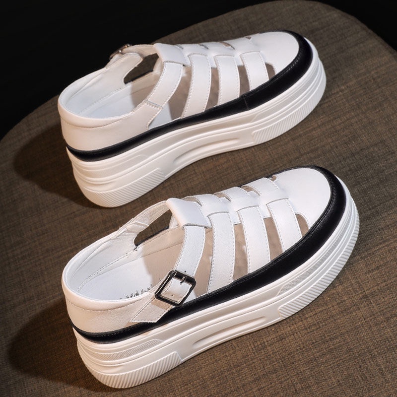 Sandal Đế Xuồng Thiết Kế Mới Thời Trang 2022 Dành Cho Nữ / Size 35-40