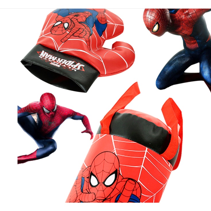 Đồ chơi đấm bốc (Boxing) Spider-man, kèm 2 găng tay cho bé