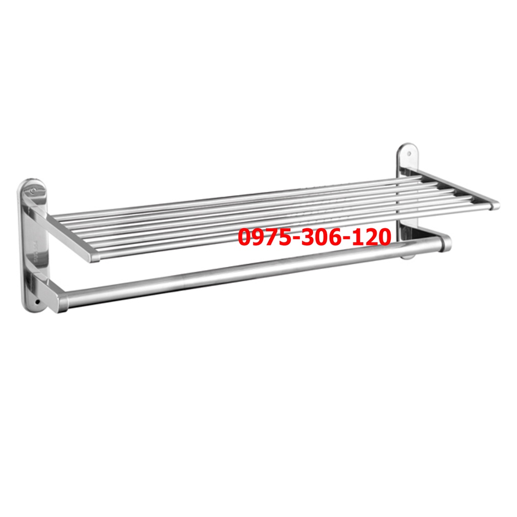 [CHẮC CHẮN DÀY 100% INOX 304] Thanh Treo Khăn Gắn Tường Bằng inox 304 Cao Cấp MKT1