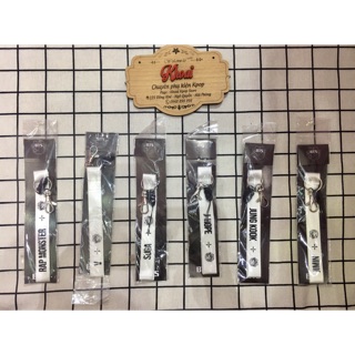 Nametag, strap BTS