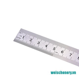 1 Thước Đo Bằng Kim Loại 15cm