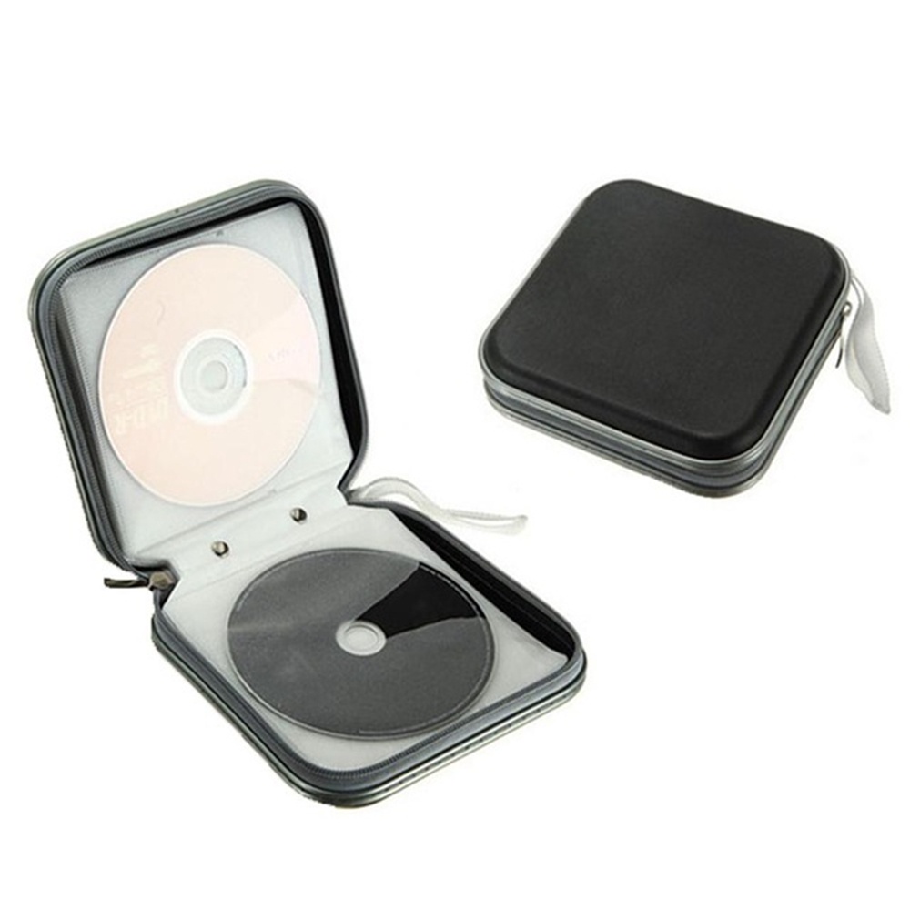 Túi đựng đĩa CD/ DVD 40 ngăn có khóa kéo tiện dụng