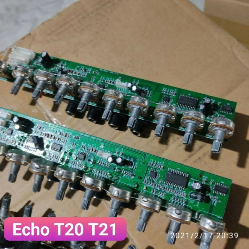 Mạch Âm Sắc Echo Loa Kéo IC 65831 Thay Thế Cho Bo Mạch Loa Kéo T20 T21 - Linh Kiện Điện Tử Lắp Ráp Loa Kéo Hát Karaoke