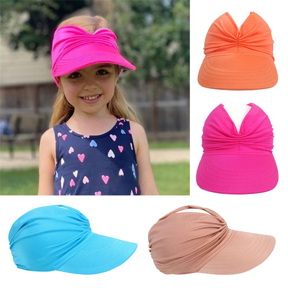 Mũ Rộng Vành Chống Nắng Thiết Kế Đục Lỗ Thời Trang Đi Biển Cho Bé