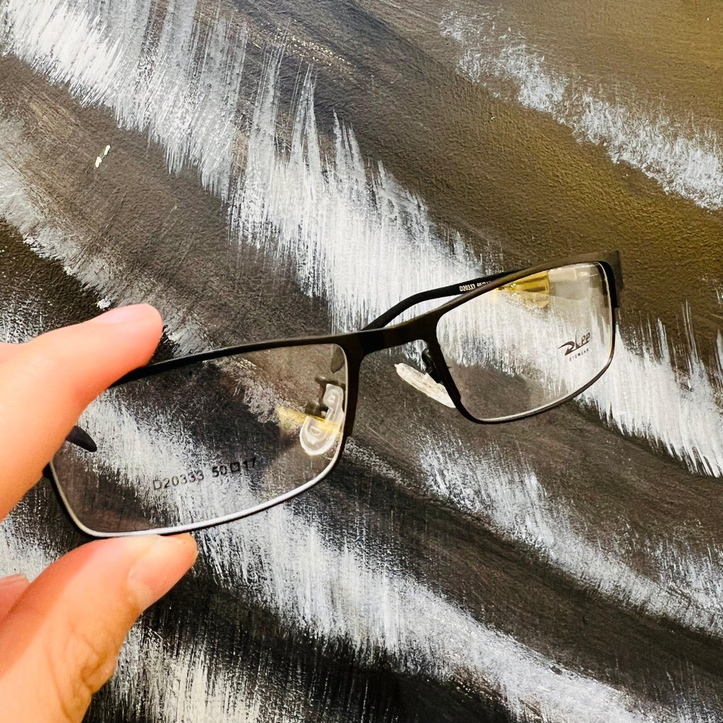 Gọng kính hợp kim d20333 thời trang nam nữ siêu nhẹ siêu bền Ouress