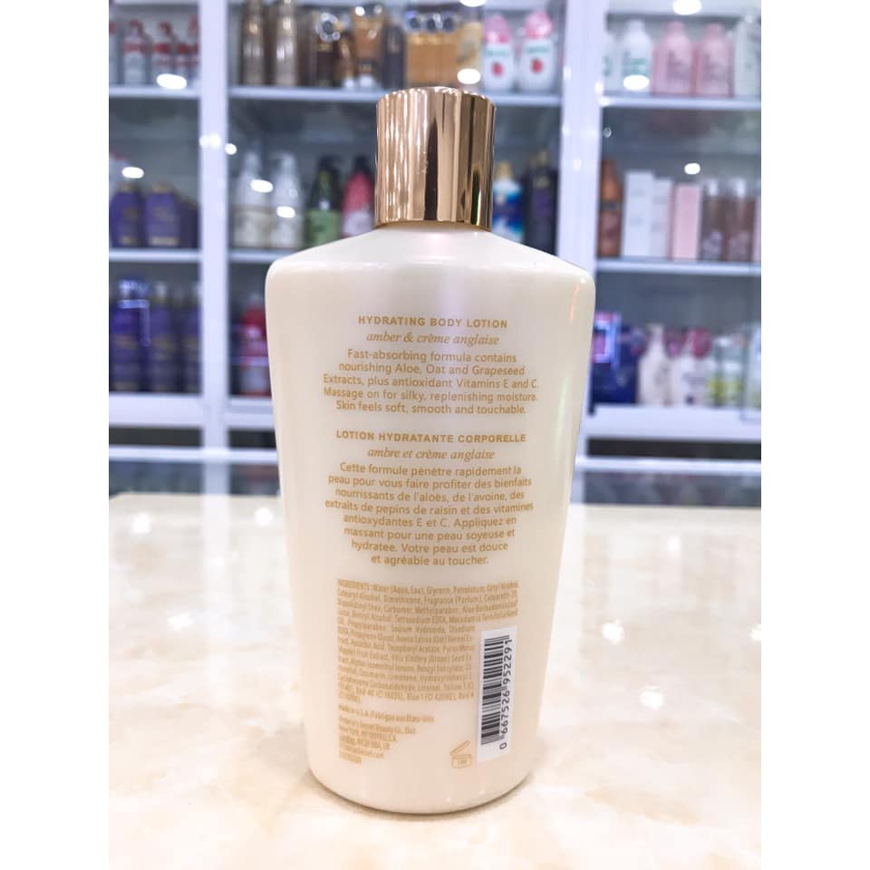👑 L&G 💄Sữa tắm - Sữa Dưỡng Thể Victoria's Secret Amber Romance 250ml USA