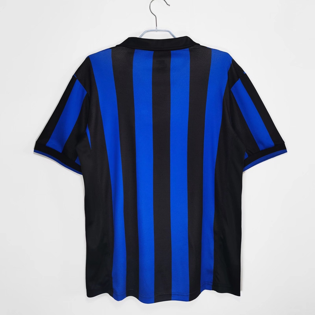 Spot mùa giải 1998-99 inter milan sân nhà jersey áo bóng đá thể thao
