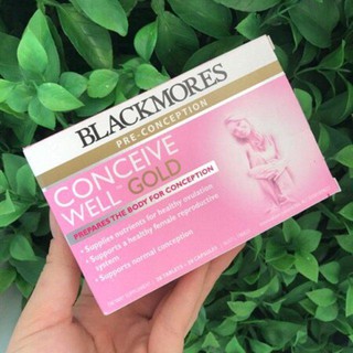 Viên Uống Blackmores Conceive Well Gold Cho Nữ  56V