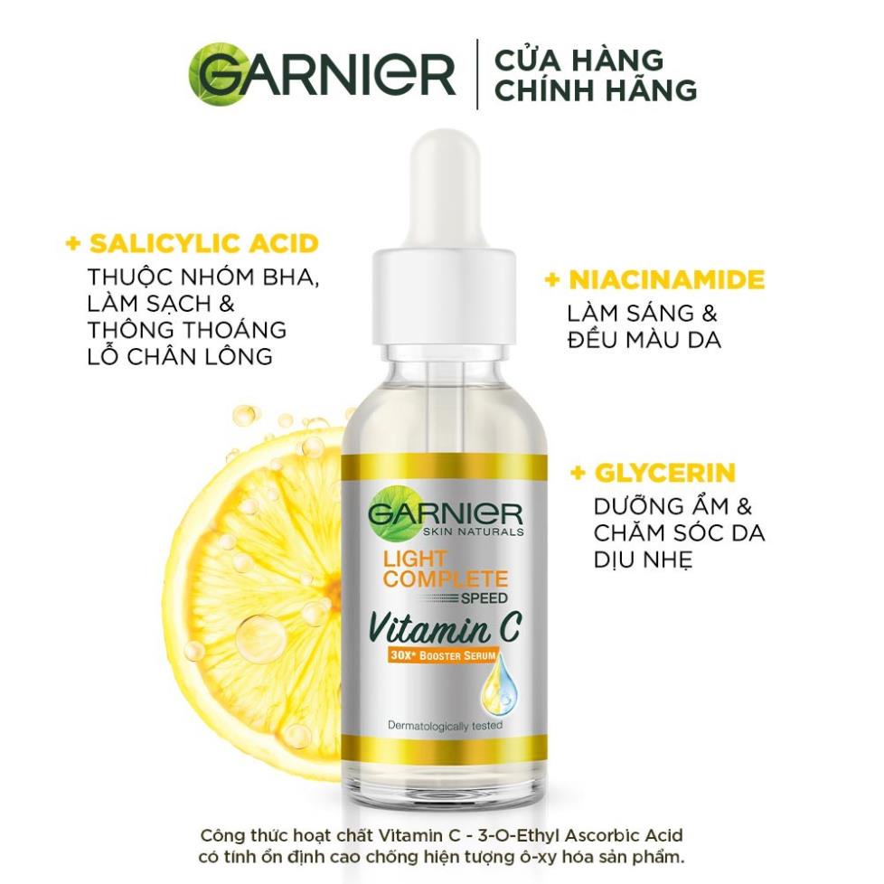 Tinh chất tăng cường sáng da mờ thâm Garnier 30ml | BigBuy360 - bigbuy360.vn