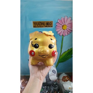 heo đất handmade-heo vàng may mắn