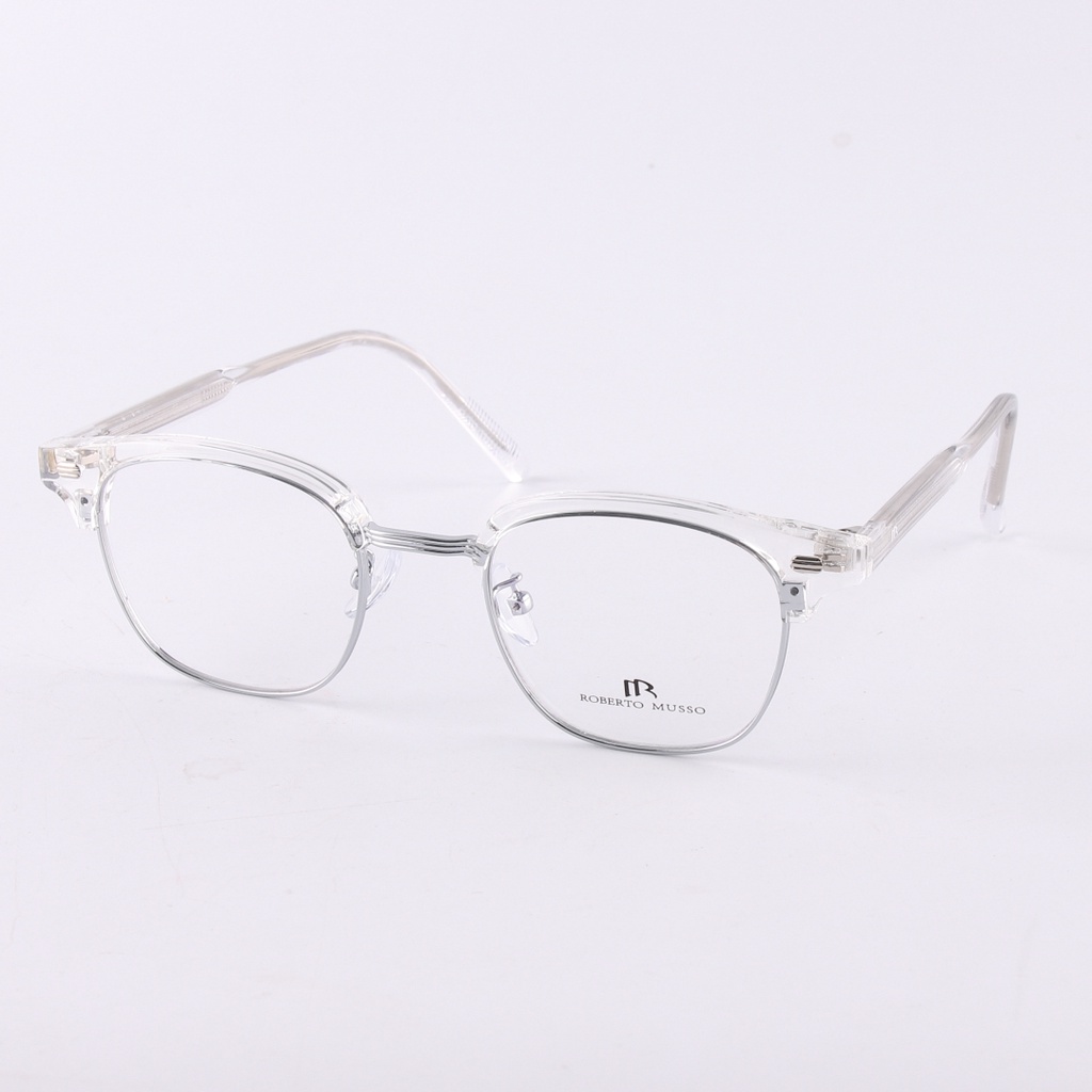 Gọng kính kim loại Roberto Musso dáng vuông full box