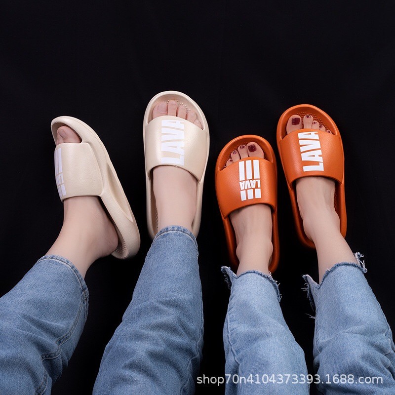 Dép lê quai ngang LIFE siêu nhẹ thời trang nam nữ chống trơn trượt lên chân cực xinh và cá tính MÃ KS300