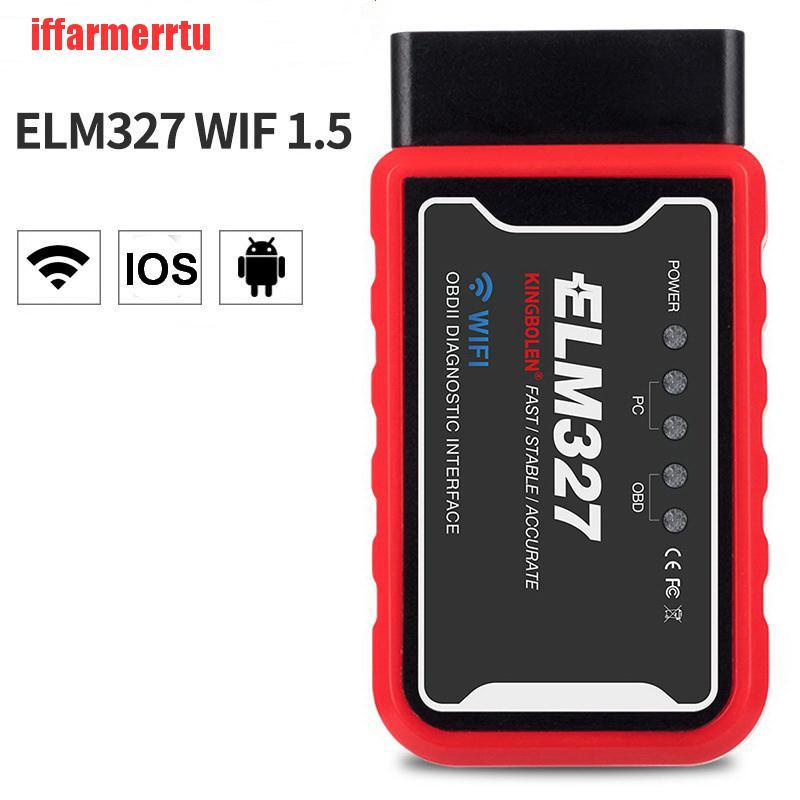 Thiết Bị Chẩn Đoán Lỗi Xe Hơi Elm327 V1.5 Bluetooth & Wifi Obd2 / Obdii