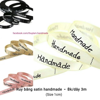 Ruy băng satin handmade