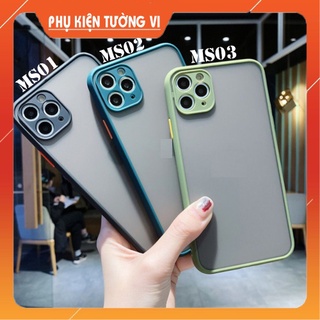 Ốp lưng nhám bảo vệ camera cho các dòng iPhone từ X tới 14 Pro Max - Đẹp xuất sắc