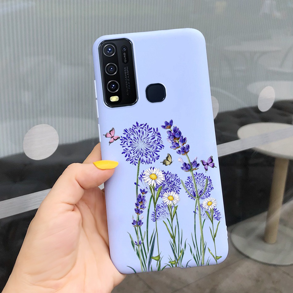 Ốp Điện Thoại Silicon Mềm In Họa Tiết Dễ Thương Cho Vivo Y30i / Y30 / Y50 / Vivo_1938 / Vivo_1935 Y30 Y 30i