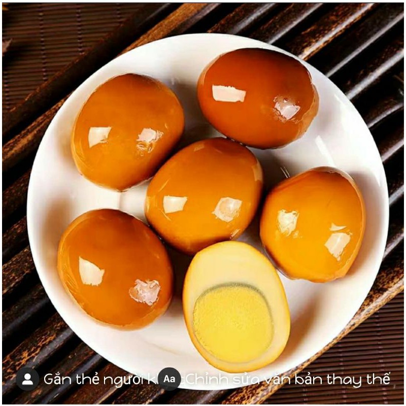 SET 2 QUẢ TRỨNG GÀ NGÂM TƯƠNG 🥚🥚🥚