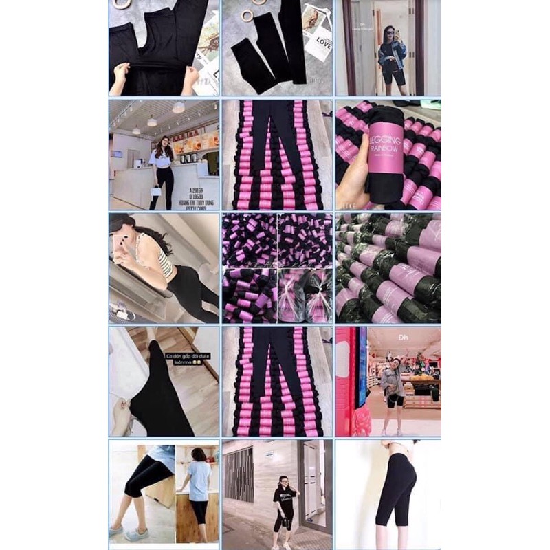 Quần legging dáng dài mác TÍM siêu hot ( kèm ảnh thật, video) (TranHuongShop - chuyên đồ nữ) | BigBuy360 - bigbuy360.vn