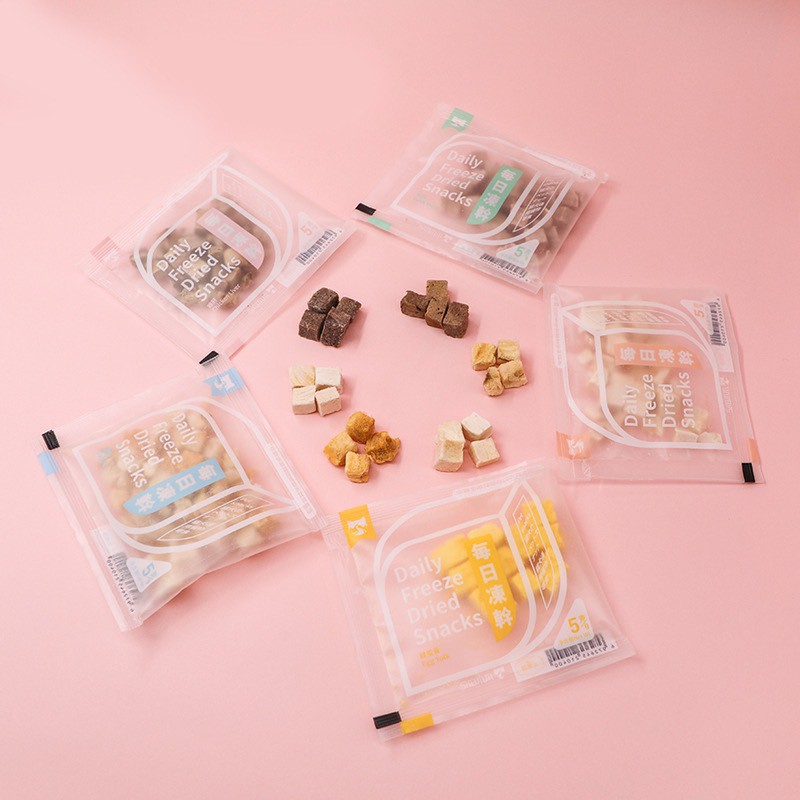 [ SIÊU NGON THỨC ĂN SẤY KHÔ CHO CHÓ MÈO ] Thức ăn đông khô cho thú cưng 5Gr