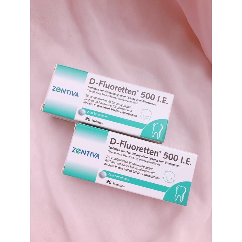 D-fluoretten 500I.E  90v