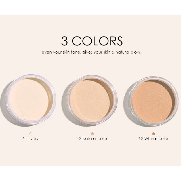 [Hàng mới về] Hộp phấn phủ kiềm dầu trang điểm tự nhiên FOCALLURE | BigBuy360 - bigbuy360.vn