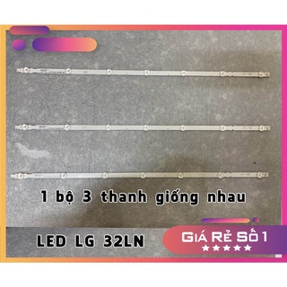 Thanh LED Tivi 32LN - Lắp zin tivi LG 32LN5120,32LN5100..v.v...  - 1 bộ 3 thanh giống nhau( LED mới 100% nhà máy)