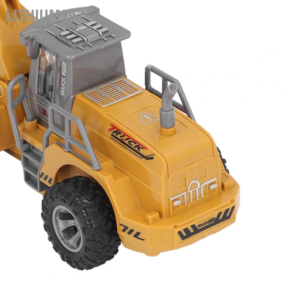 Lithium067 Lithium067 Đồ chơi xe xây dựng Sinh động và có độ chi tiết cao kỹ thuật quán tính cho trẻ em trên 3 tuổi