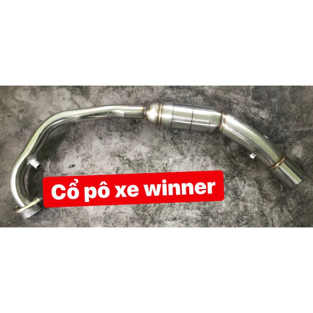 Cổ Pô Inox Dòng Xe Máy Ex, winner, sirius, dream, wave a, wave rs, future neo và các dòng xe 50cc