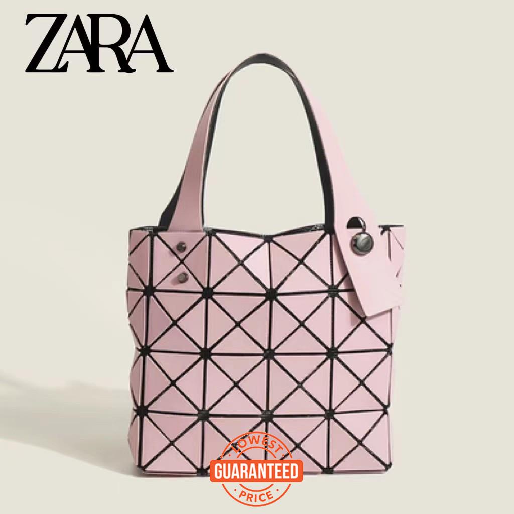Túi Xách ZARA mini Bốn Ngăn Hình Vuông Đính Đá Sang Trọng Thời Trang Mùa Hè Dành Cho Bạn Nữ 2022