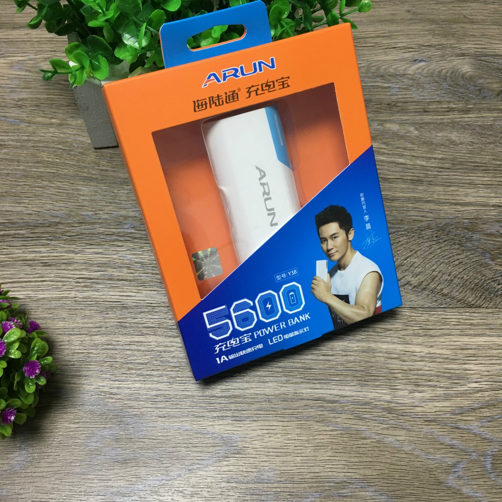 Pin dự phòng Arun 5600mAh - Y38