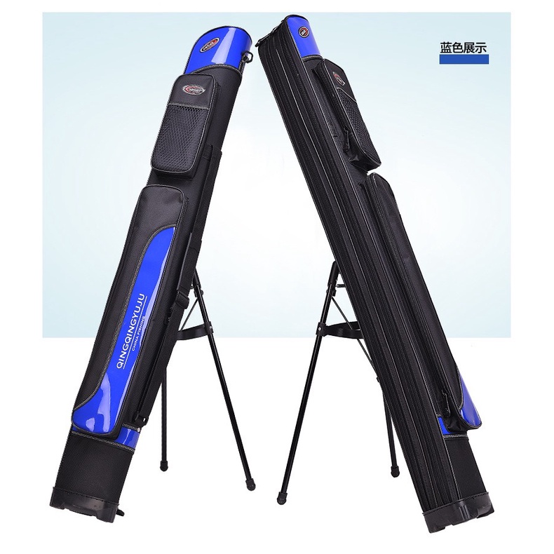 Bao đựng cần 2 ngăn có chân chống dài 1m25 có 2 màu