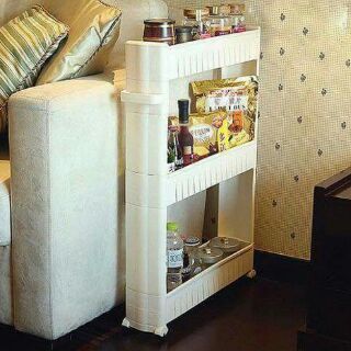 Kệ 3 tầng có bánh xe