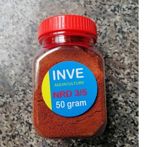 50g Cám Thái Inve 3/5 Thức Ăn Cho Cá 7 Màu, Betta