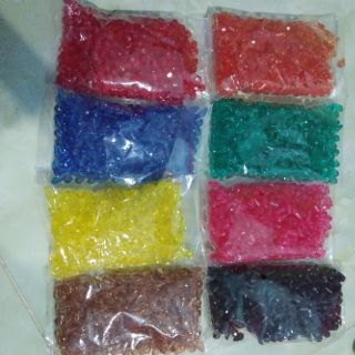 Hạt giọt nước pha lê nhựa100g