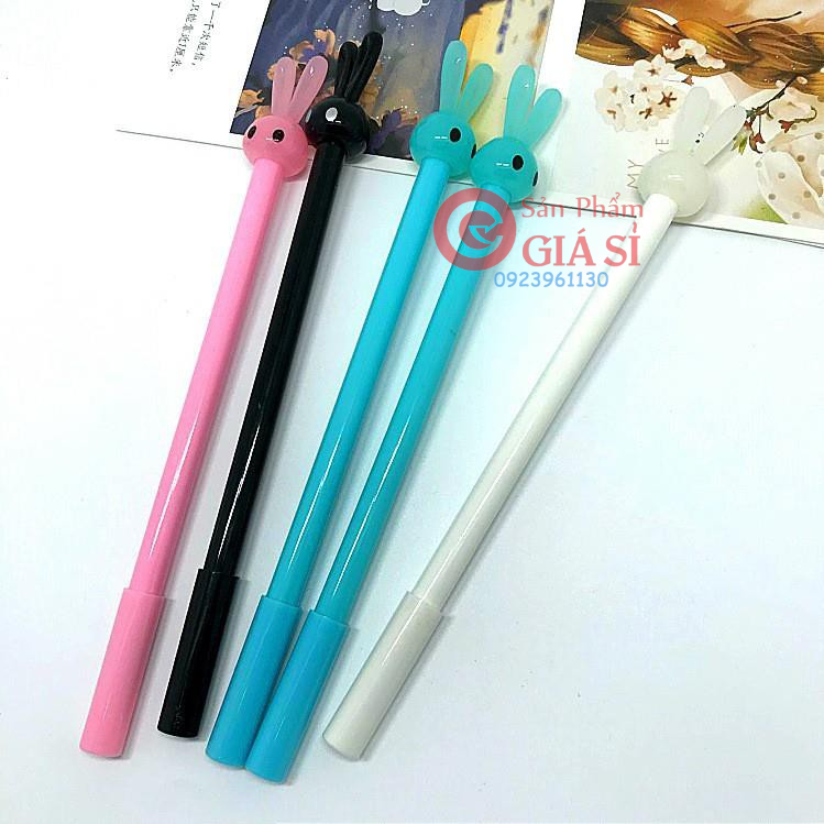 BÚT BI NHỰA ĐẦU THỎ DỄ THƯƠNG- 000199 ❤️freeship❤️