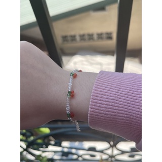 Vòng tay hạt cườm mẫu cherry