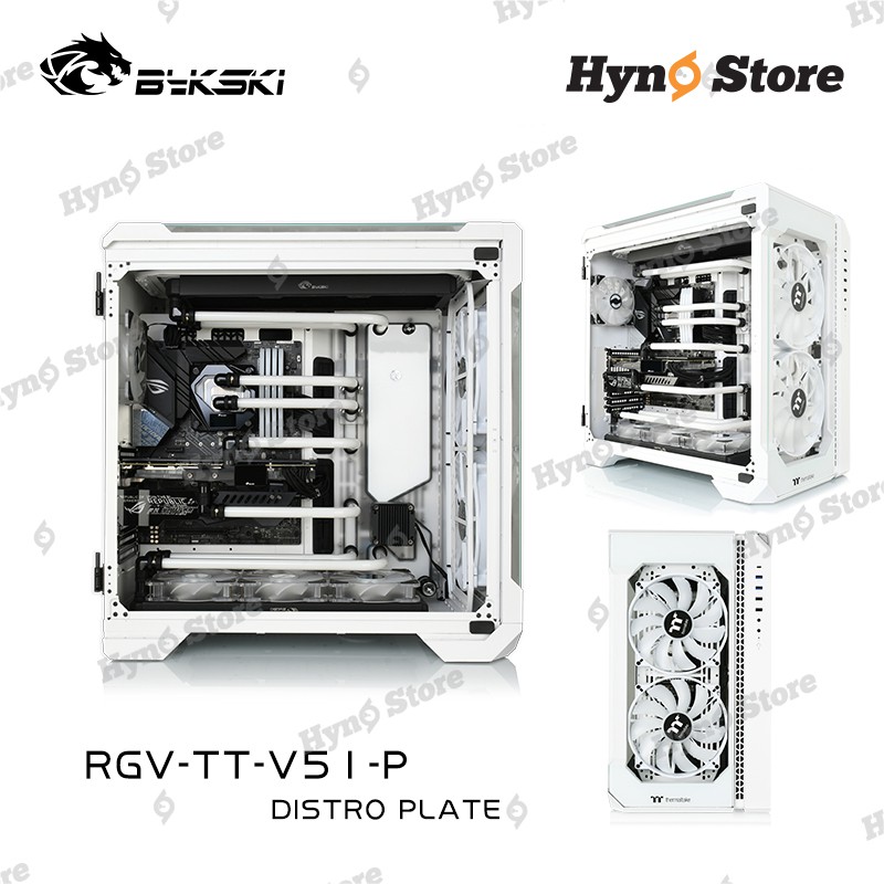 Distro plate Bykski Tấm tank tản nhiệt nước cho vỏ case Thermaltake View 51 Tản nhiệt nước custom - Hyno Store