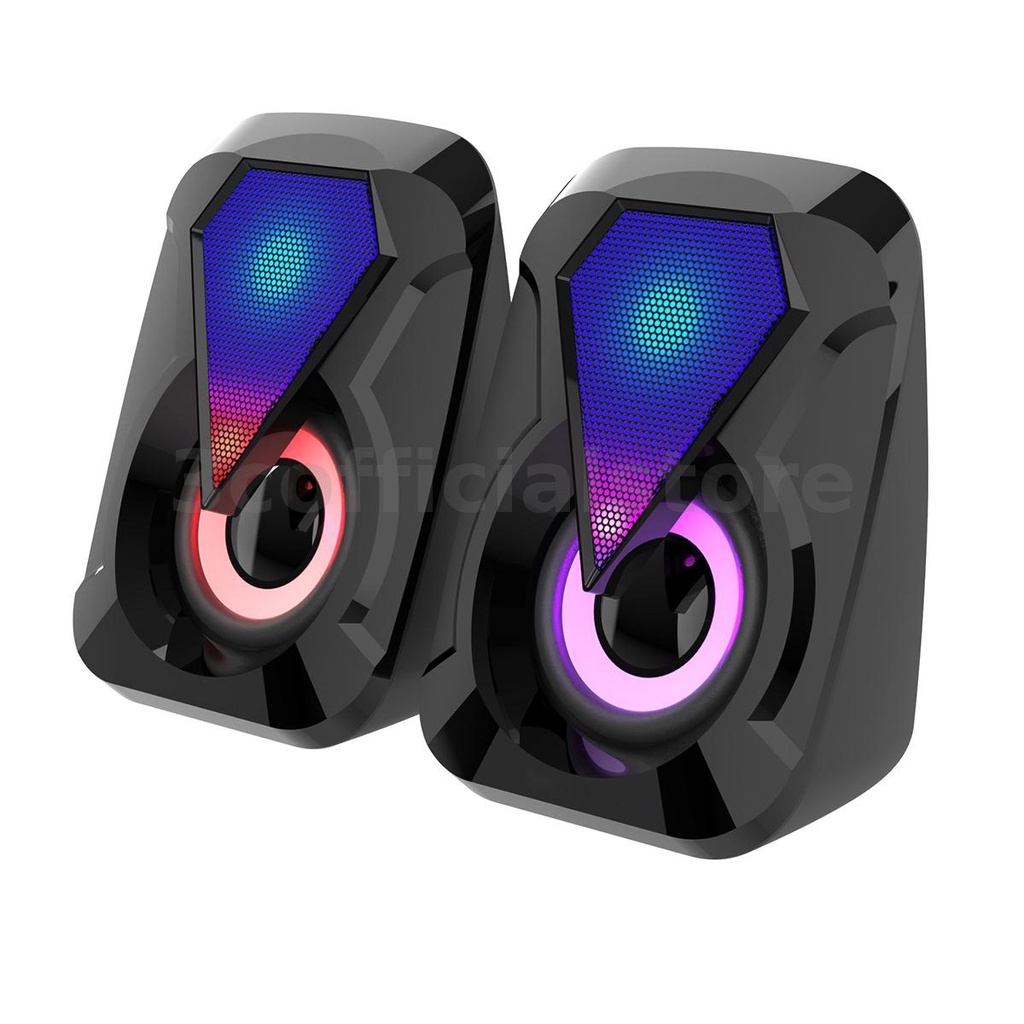 Loa Chơi Game K-1053 RGB Nguồn USB Đầu Cắm 3.5Mm