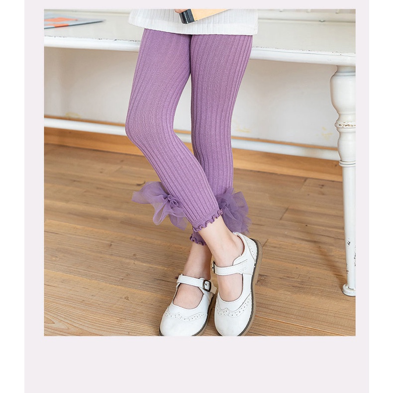 Băng đô cạp chun cho bé gái từ 1-8 tuổi Size S-XL xà cạp của các cô gái Tất khiêu vũ trẻ em