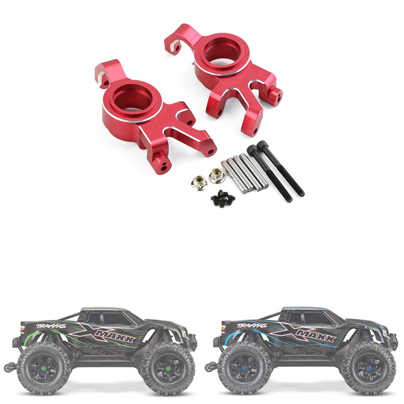 Bộ 2 Khối Vô Lăng Trước Bằng Hợp Kim Nhôm Nâng Cấp Cho Traxxas X-Maxx Xmaxx 6S 8S RC 1 / 5