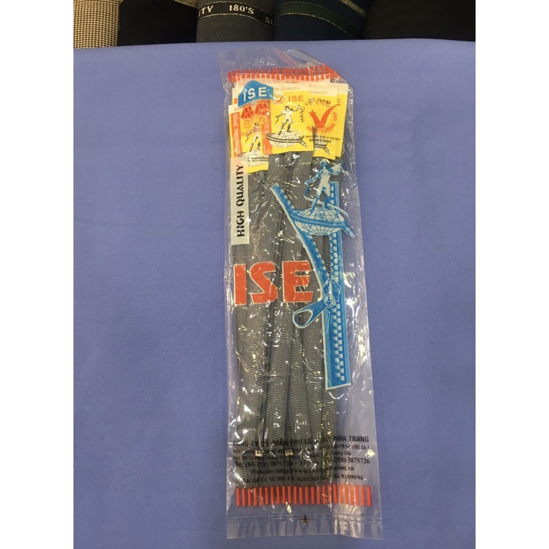 Dây Khoá Quần ISE 12 chiếc/ túi - Hoàn Thể Lào Cai