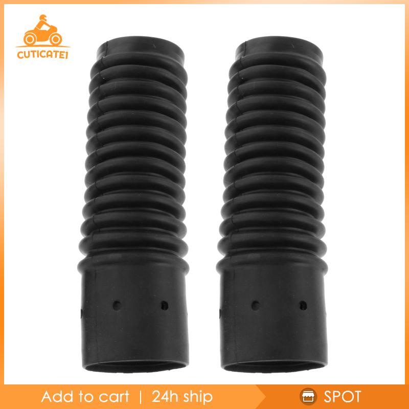 Set 2 vỏ bọc chống sốc 51611-459-880 màu đen cho phuộc trước xe máy Honda S90 CT90
