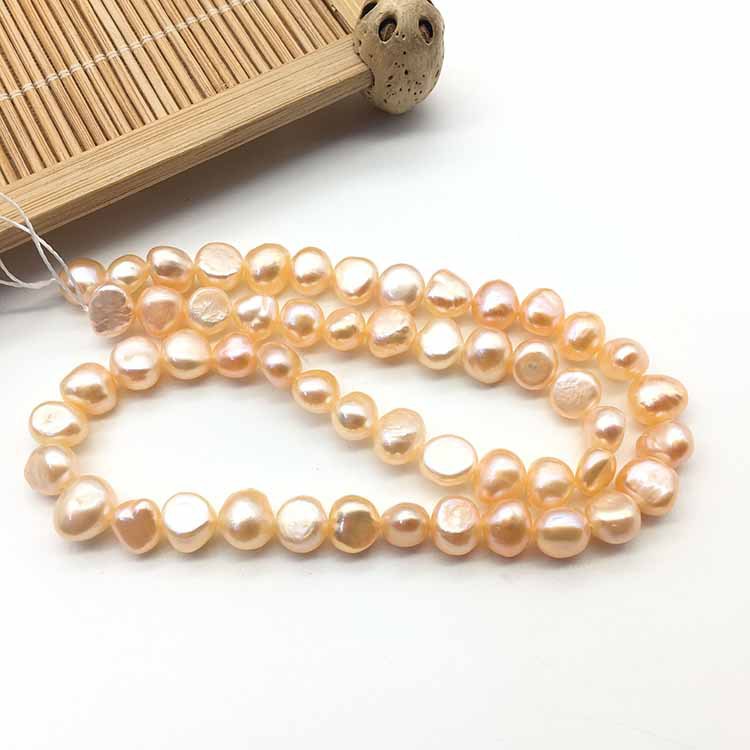 Thanh ngọc trai hai mặt 7mm dùng làm vòng tay/dây chuyền