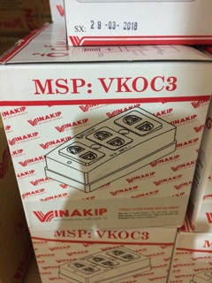 Ổ cắm 3 ngả đa năng vinakip