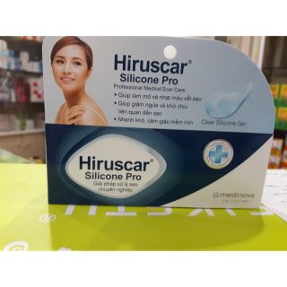 Kem trị xẹo Hiruscar silicone Pro