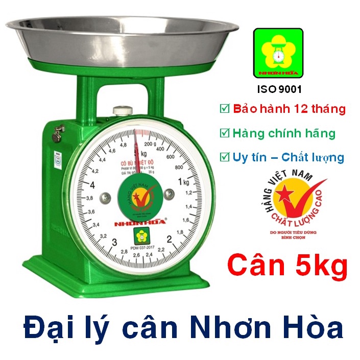 Cân Nhơn Hòa 5 Kg chính hãng