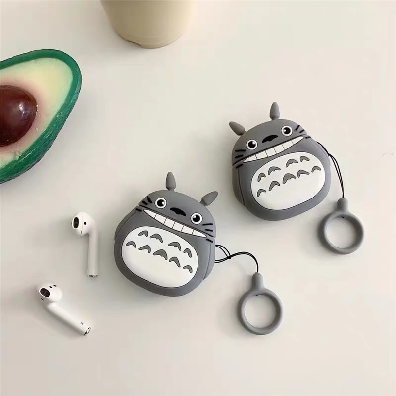 Vỏ bảo vệ tai nghe bluetooth Airpods bằng Sillicone dẻo, ốp Case cute, Airpods 2/pro - chống va đập bám bụi - NUTA CASE