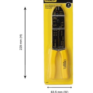 Kìm bấm cốt 9"/230mm stanley 84-223