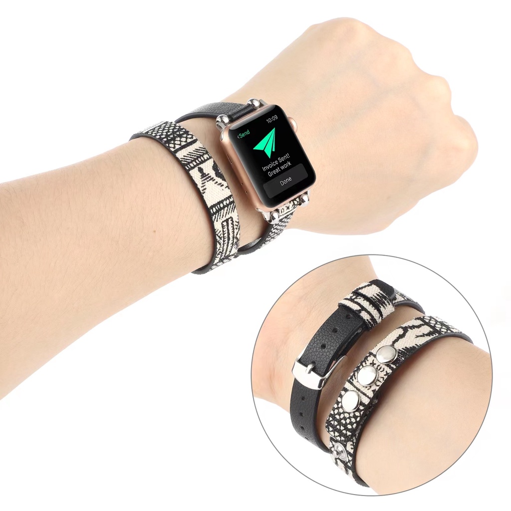 Dây Đeo Vải canvas Mỏng Cho Đồng Hồ Thông Minh Apple iwatch Series 7 6 SE 5 4 3 2 1 41mm 45mm 44mm 44mm 40mm 42mm 38mm